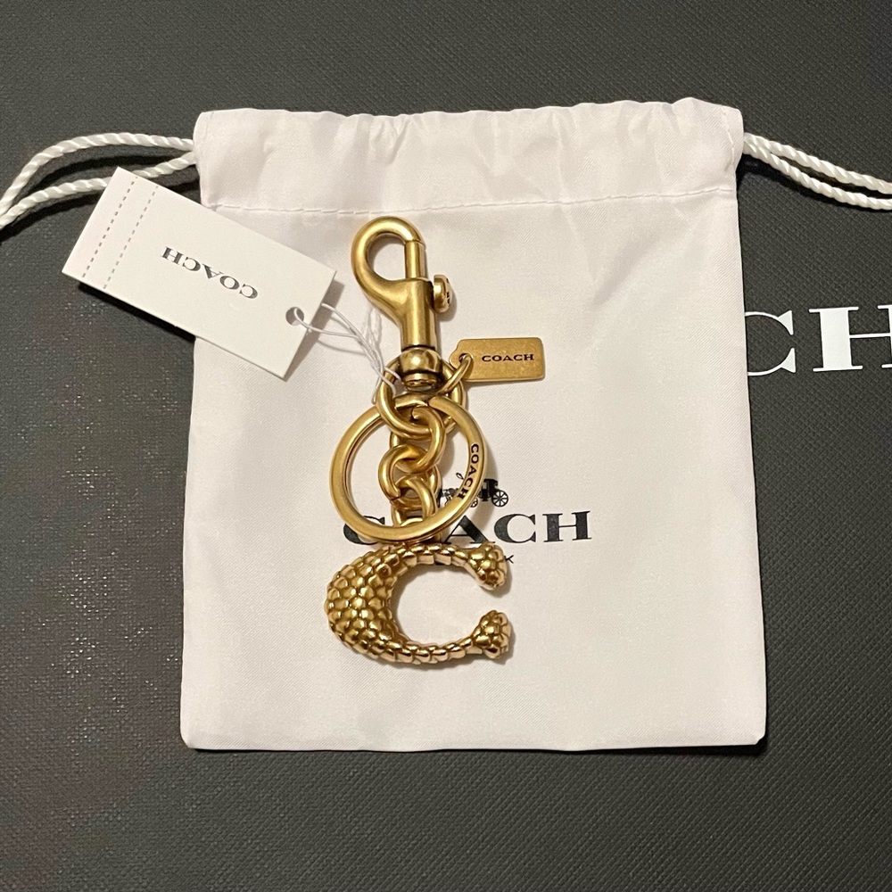 Coach New Year Signature Snake Bag Charm♥️Brand New♥️
